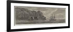 Chinese Pirates Attacked by the British Gun-Boat Opossum, Near Hong-Kong-null-Framed Giclee Print