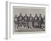 Chinese Policemen Armed with the Hooked Spears They Carry on Parade-null-Framed Giclee Print