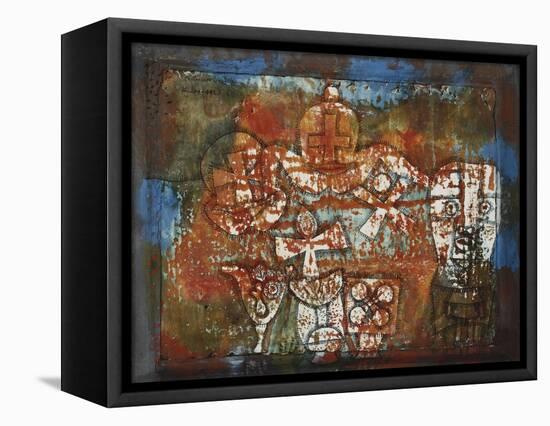 Chinese Porcelain-Paul Klee-Framed Stretched Canvas