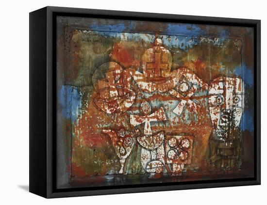 Chinese Porcelain-Paul Klee-Framed Stretched Canvas