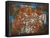 Chinese Porcelain-Paul Klee-Framed Stretched Canvas