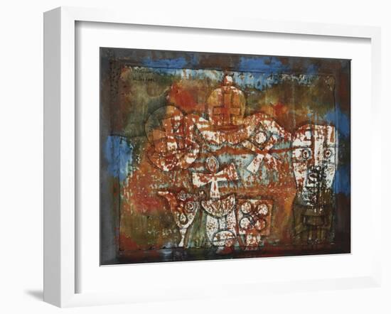 Chinese Porcelain-Paul Klee-Framed Giclee Print