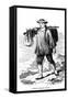 Chinese Prospector in the Californian Gold Fields, 1853-null-Framed Stretched Canvas