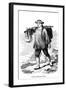 Chinese Prospector in the Californian Gold Fields, 1853-null-Framed Giclee Print