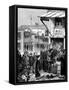 Chinese quarter of San Francisco-Bohuslav Kroupa-Framed Stretched Canvas