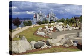 Chinese Reconciliation Park, Tacoma, Washington State, United States of America, North America-Richard Cummins-Stretched Canvas