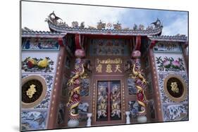 Chinese Reliquary at Floating Market in Bangkok, Thailand, 18th-19th Century-null-Mounted Giclee Print