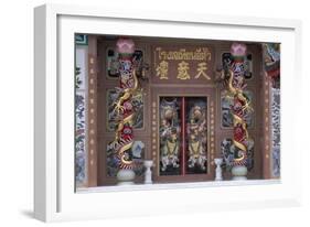 Chinese Reliquary at Floating Market in Bangkok, Thailand, 18th-19th Century-null-Framed Giclee Print