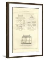 Chinese Residence Detail-Richard Brown-Framed Art Print