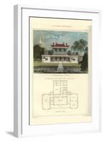 Chinese Residence-Richard Brown-Framed Art Print