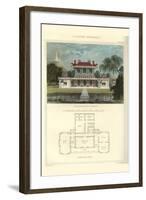 Chinese Residence-Richard Brown-Framed Art Print