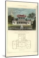 Chinese Residence-Richard Brown-Mounted Art Print