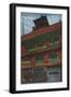 Chinese Restaurant - Chinatown-Lantern Press-Framed Art Print