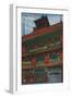 Chinese Restaurant - Chinatown-Lantern Press-Framed Art Print