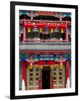 Chinese Restaurant, Old Chinese Quarter, Dazhalan and Luilichang District, Beijing, China, Asia-Neale Clark-Framed Photographic Print