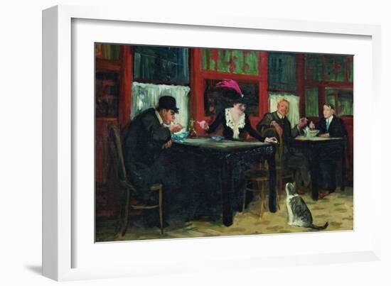 Chinese Restaurant-John Sloan-Framed Art Print