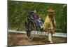 Chinese Rickshaw, 20th Century-null-Mounted Giclee Print