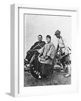 Chinese Rickshaw, circa 1870-John Thomson-Framed Giclee Print