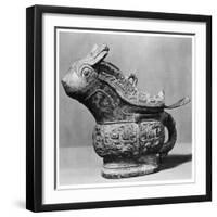 Chinese Ritual Wine Vessel, 1958-null-Framed Giclee Print