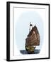 Chinese Sailing-Ship-null-Framed Giclee Print