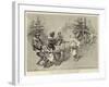 Chinese Soldiers Plundering Coreans-Charles Edwin Fripp-Framed Giclee Print