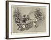 Chinese Soldiers Plundering Coreans-Charles Edwin Fripp-Framed Giclee Print