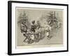 Chinese Soldiers Plundering Coreans-Charles Edwin Fripp-Framed Giclee Print