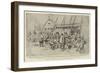 Chinese Soldiers Waiting to Be Ferried over the Peiho-Charles Edwin Fripp-Framed Giclee Print