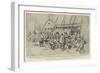 Chinese Soldiers Waiting to Be Ferried over the Peiho-Charles Edwin Fripp-Framed Giclee Print