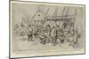 Chinese Soldiers Waiting to Be Ferried over the Peiho-Charles Edwin Fripp-Mounted Giclee Print