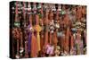 Chinese Souvenirs on a Market Stall in Singapore, Southeast Asia, Asia-John Woodworth-Stretched Canvas