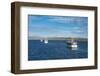 Chinese squid trawler in Stanley, capital of the Falkland Islands, South America-Michael Runkel-Framed Photographic Print