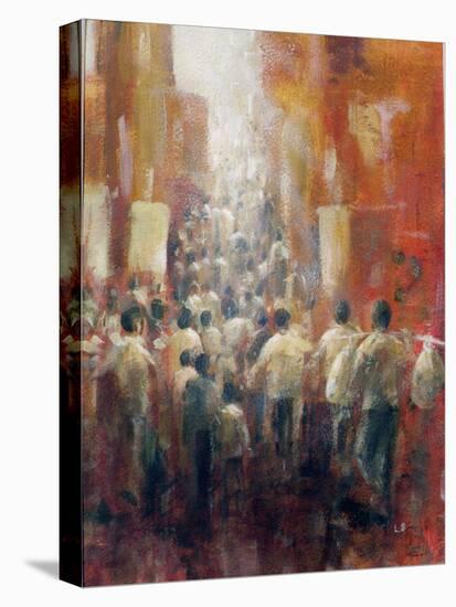 Chinese Street, 1992-Lincoln Seligman-Stretched Canvas