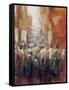 Chinese Street, 1992-Lincoln Seligman-Framed Stretched Canvas