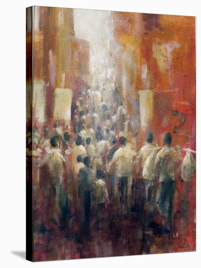 Chinese Street, 1992-Lincoln Seligman-Stretched Canvas