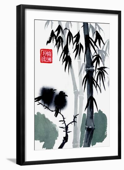 Chinese Study-John Newcomb-Framed Giclee Print