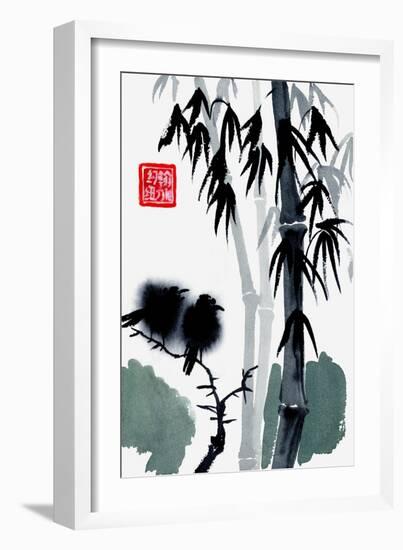 Chinese Study-John Newcomb-Framed Giclee Print