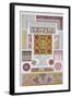 Chinese Style Decoration, Plate LXI from Grammar of Ornament-Owen Jones-Framed Giclee Print