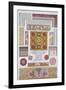 Chinese Style Decoration, Plate LXI from Grammar of Ornament-Owen Jones-Framed Giclee Print