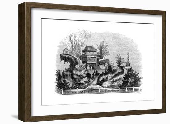 Chinese Summer Villa, 1847-Evans-Framed Giclee Print