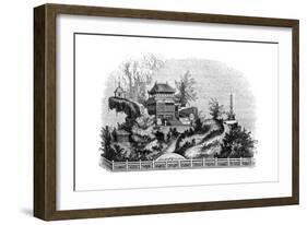 Chinese Summer Villa, 1847-Evans-Framed Giclee Print