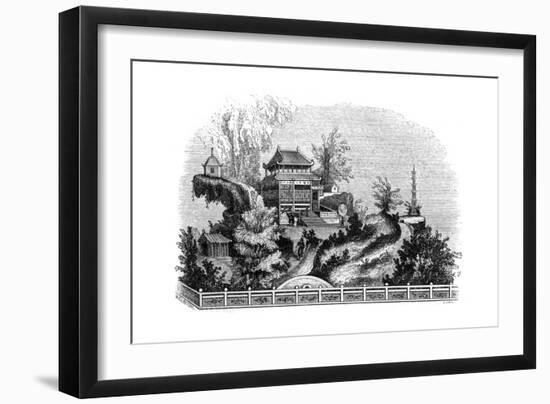 Chinese Summer Villa, 1847-Evans-Framed Giclee Print