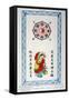 Chinese Talisman Featuring the Immortal Liu-Hai Used in Families for Protection and Good Luck-null-Framed Stretched Canvas