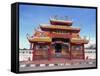 Chinese Temple in Kota Kinabalu, Sabah, Borneo, Malaysia, Southeast Asia-Murray Louise-Framed Stretched Canvas