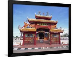 Chinese Temple in Kota Kinabalu, Sabah, Borneo, Malaysia, Southeast Asia-Murray Louise-Framed Photographic Print