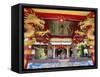 Chinese Temple in Miri, Sarawak, Island of Borneo, Malaysia-Robert Francis-Framed Stretched Canvas