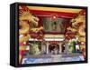 Chinese Temple in Miri, Sarawak, Island of Borneo, Malaysia-Robert Francis-Framed Stretched Canvas