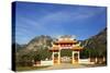 Chinese Temple, Khao San Roi Yot National Park, Prachuap Kiri Khan, Thailand, Southeast Asia, Asia-Christian Kober-Stretched Canvas