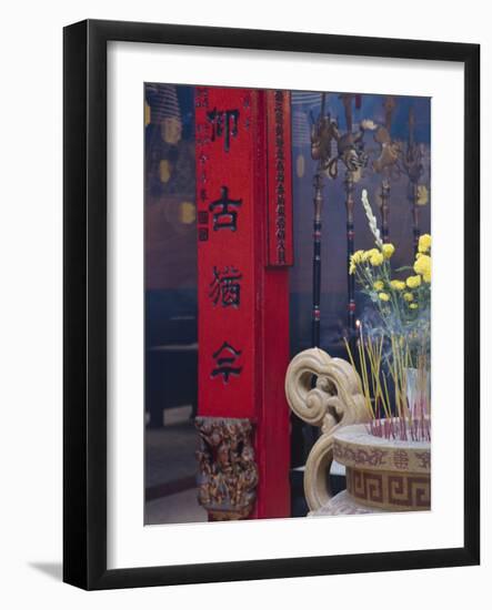 Chinese Temple, Vietnam-Keren Su-Framed Photographic Print