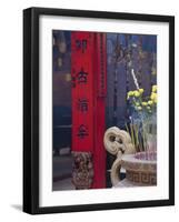 Chinese Temple, Vietnam-Keren Su-Framed Photographic Print